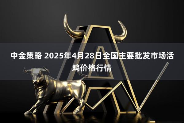 中金策略 2025年4月28日全国主要批发市场活鸡价格行情
