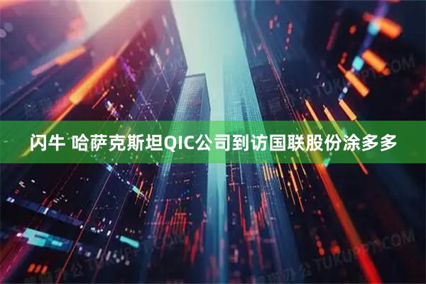 闪牛 哈萨克斯坦QIC公司到访国联股份涂多多