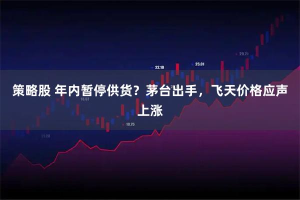 策略股 年内暂停供货？茅台出手，飞天价格应声上涨
